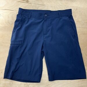 Colombia PFG Men's Shorts 32 x 10 Navy Regular Fit